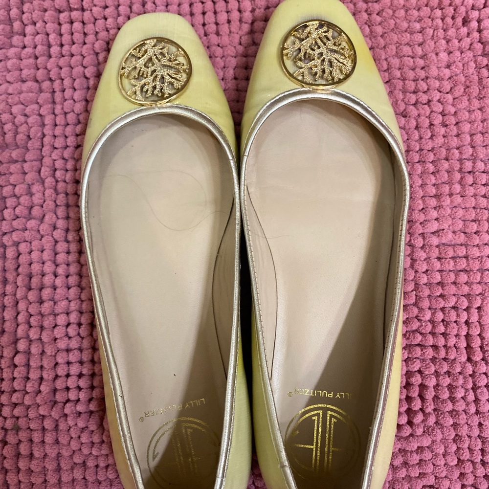 Vintage Lilly Pulitzer flats. Size 8.5.